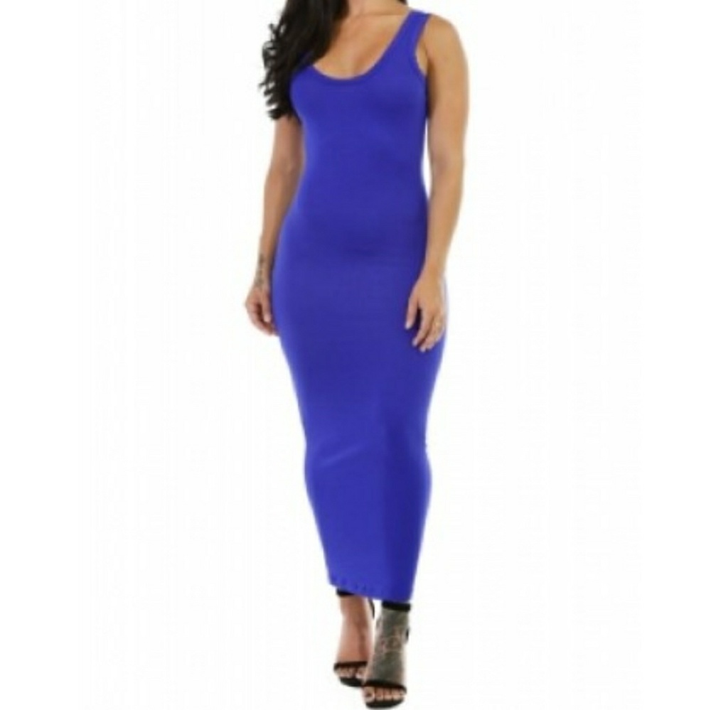 Blue sundress